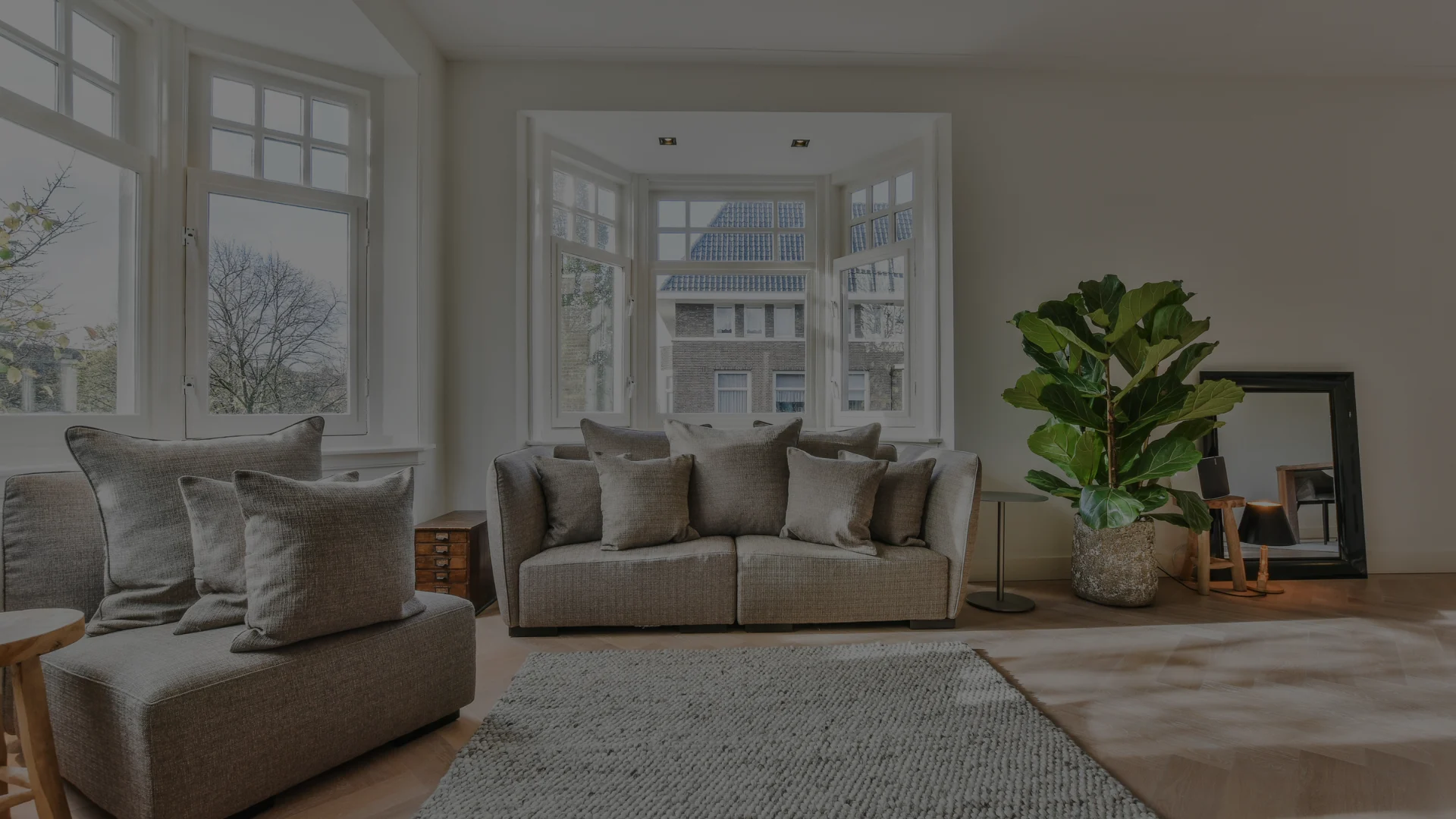 Cream and Brown Modern Interior Presentation